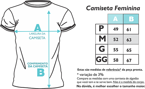 tamanhos camisa casual feminina endorfinese